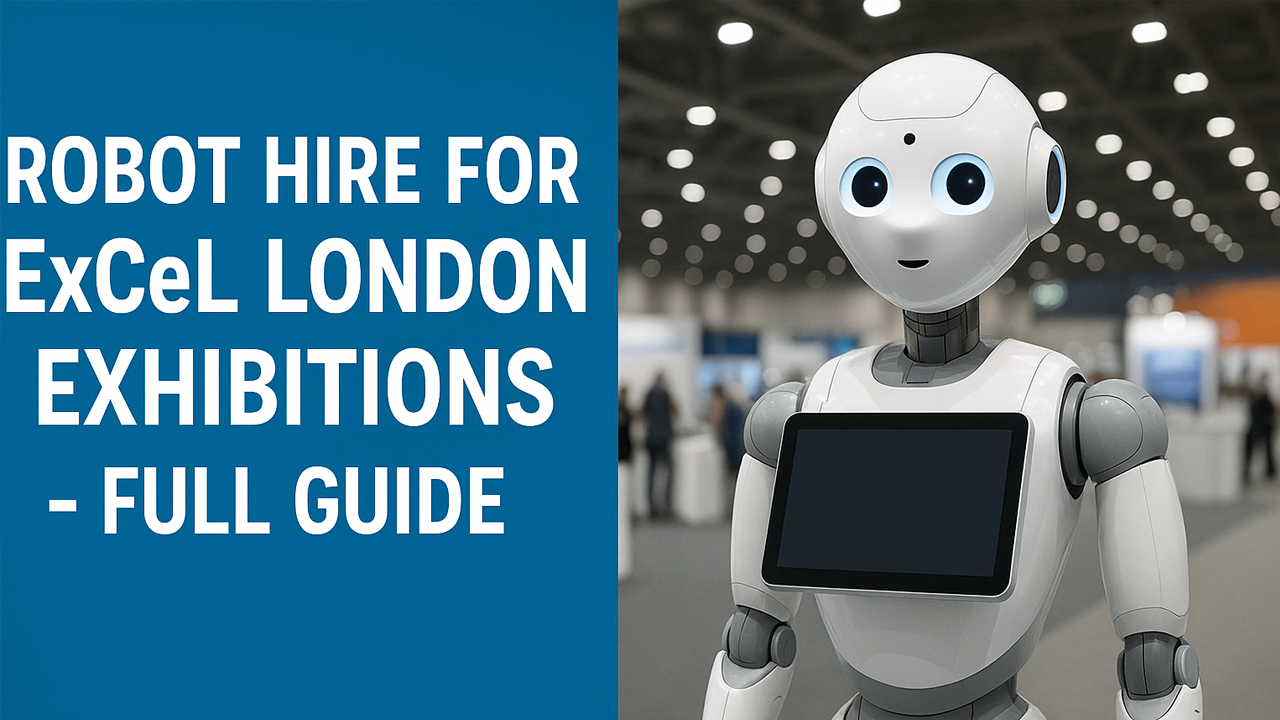 Robot Hire for ExCeL London Exhibitions - Full Guide