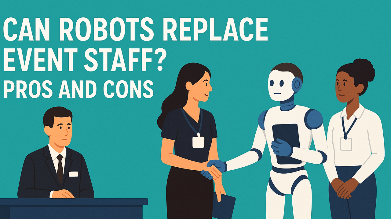 Can Robots Replace Event Staff? Pros and Cons