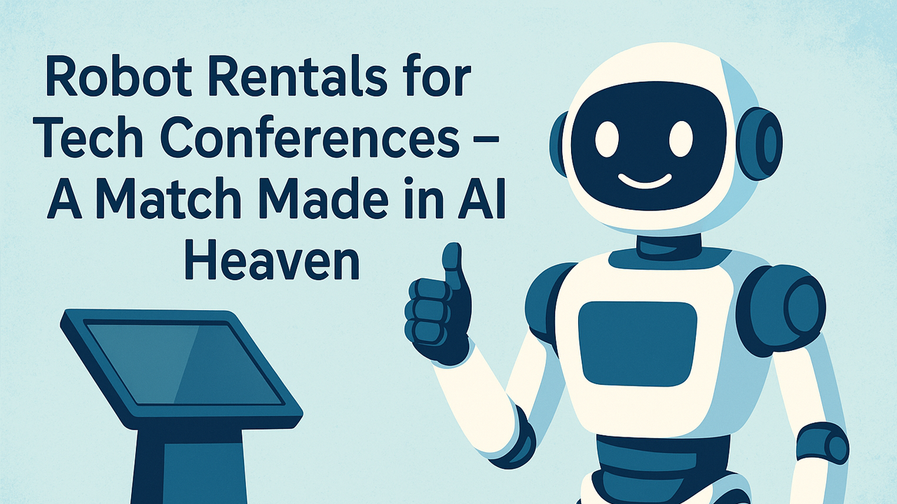 Robot Rentals for Tech Conferences - A Match Made in AI Heaven