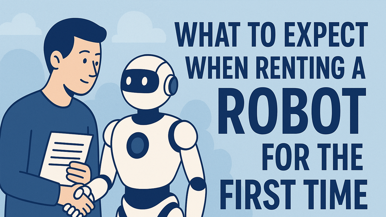 What to Expect When Renting a Robot for the First Time