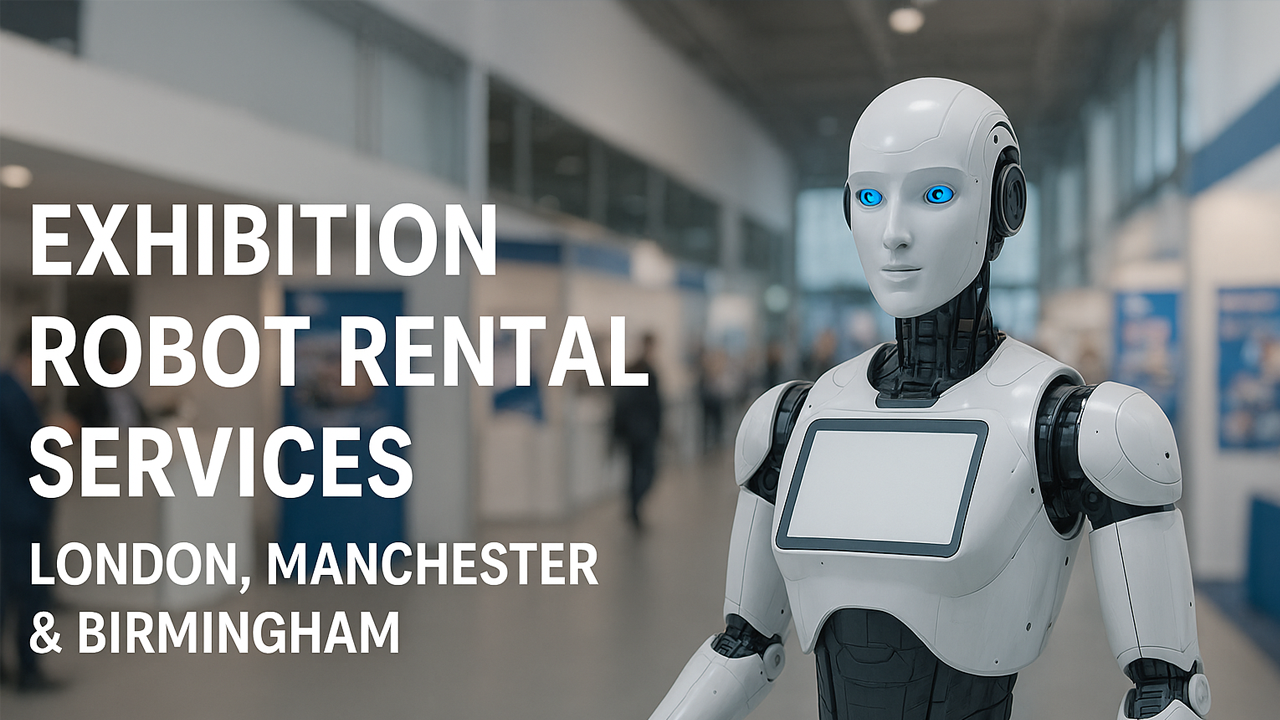 Exhibition Robot Rental Services in London, Manchester & Birmingham