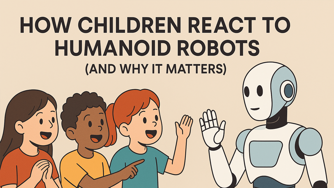 How Children React to Humanoid Robots (And Why It Matters)