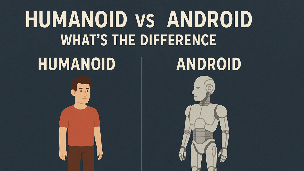 Humanoid vs Android - What's the Difference