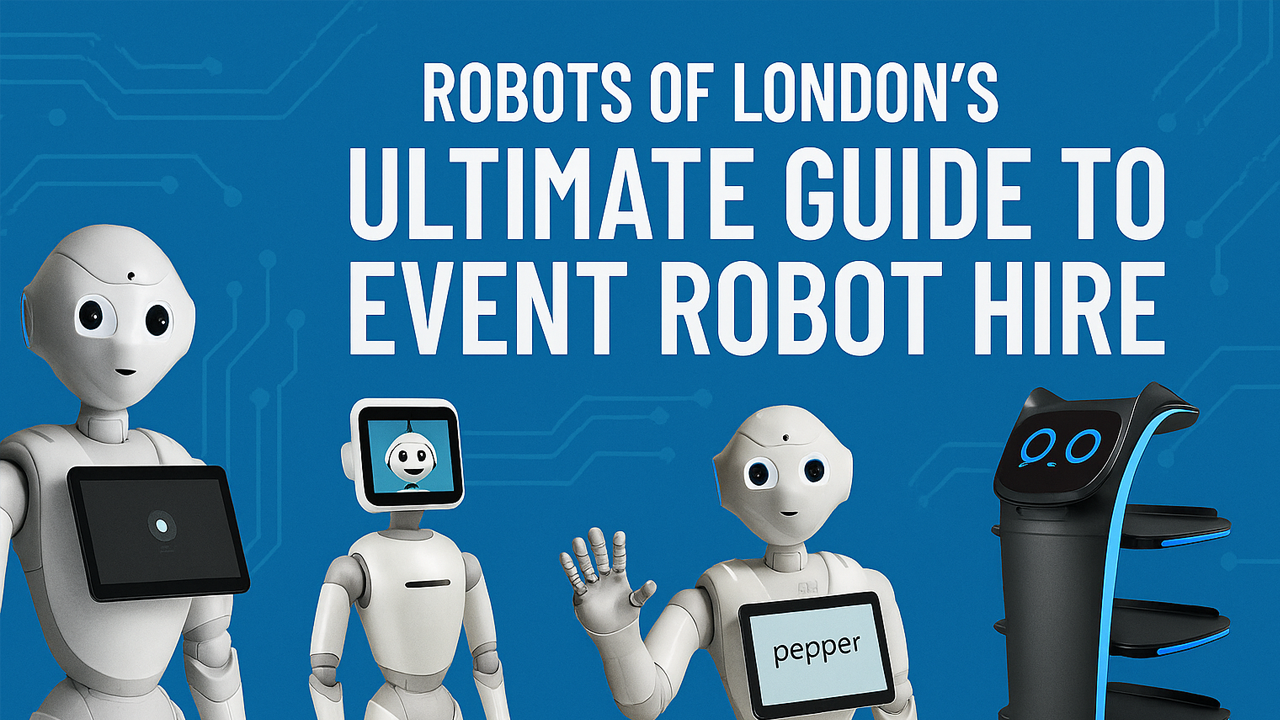Robots Of London's Ultimate Guide to Event Robot Hire