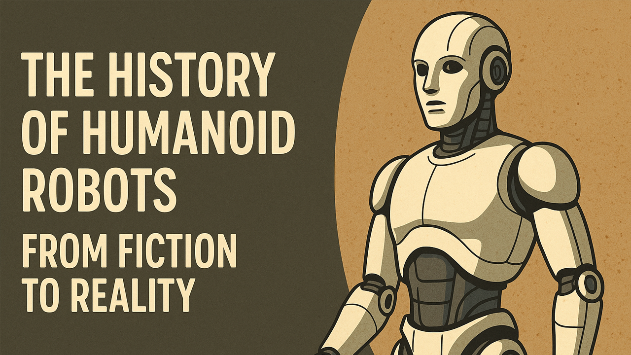 The History of Humanoid Robots - From Fiction to Reality