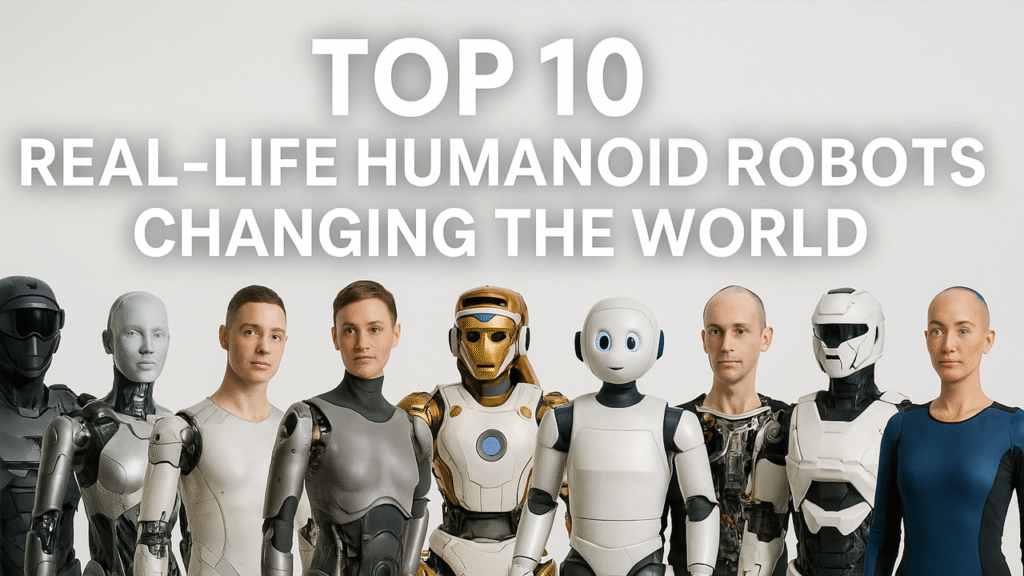Top 10 Real-Life Humanoid Robots Changing the World