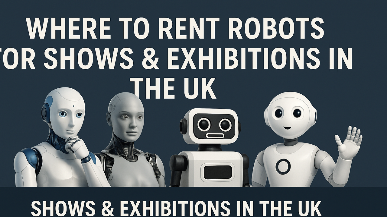 Where to Rent Robots for Shows and Exhibitions in the UK
