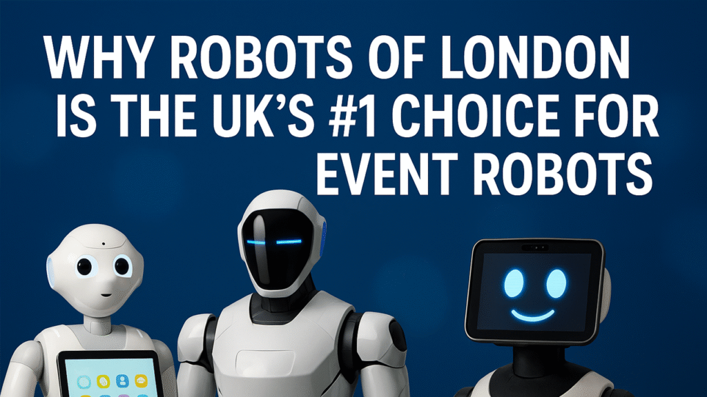 Why Robots Of London Is the UK's #1 Choice for Event Robots