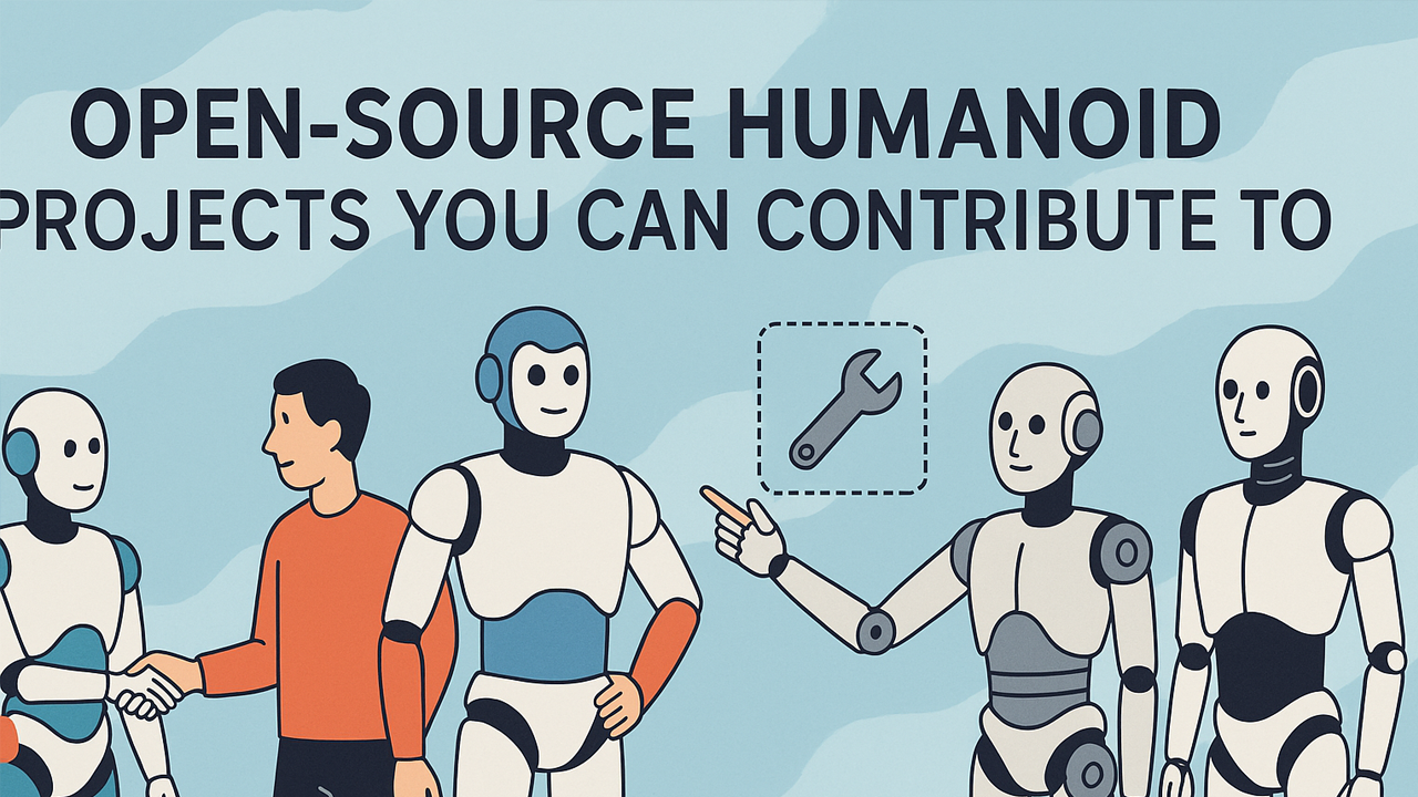 Open-Source Humanoid Projects You Can Contribute To