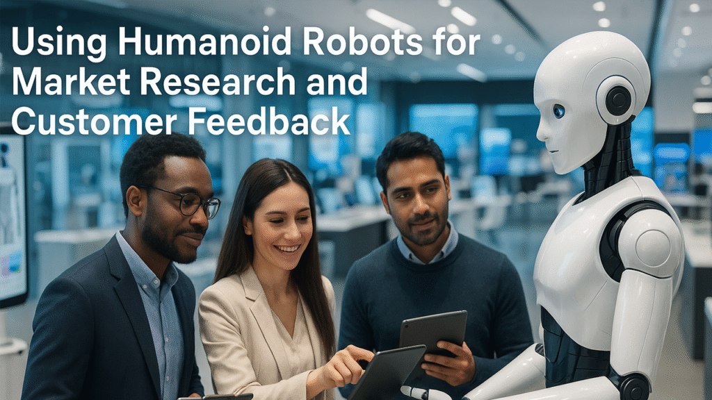 Using Humanoid Robots for Market Research and Customer Feedback