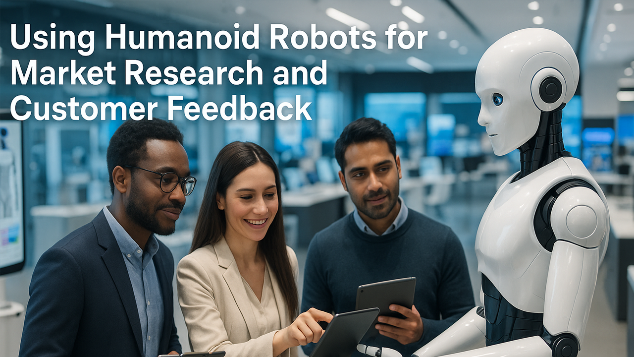 Using Humanoid Robots for Market Research and Customer Feedback