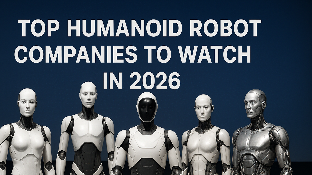 Top Humanoid Robot Companies to Watch in 2026