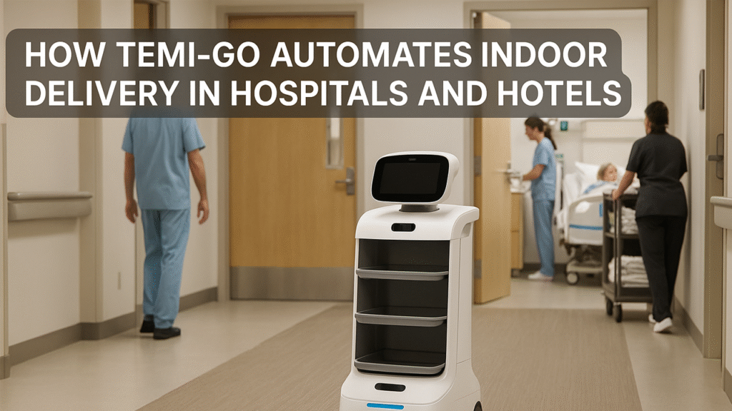 How Temi-Go Automates Indoor Delivery in Hospitals and Hotels
