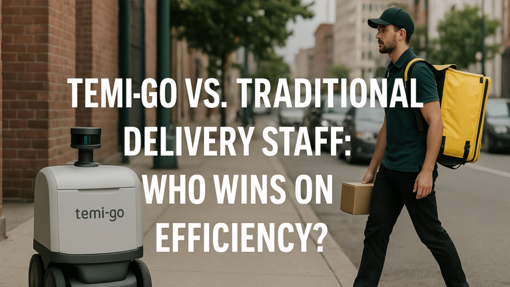 Temi-Go vs. Traditional Delivery Staff: Who Wins on Efficiency?