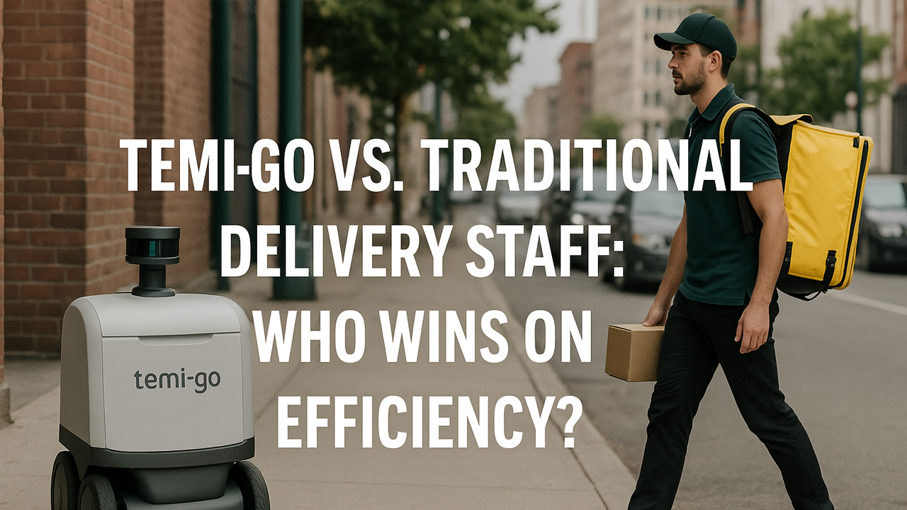 Temi-Go vs. Traditional Delivery Staff: Who Wins on Efficiency?