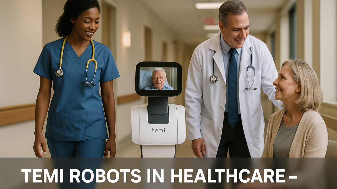 Temi Robots in Healthcare - Assisting Staff and Patients