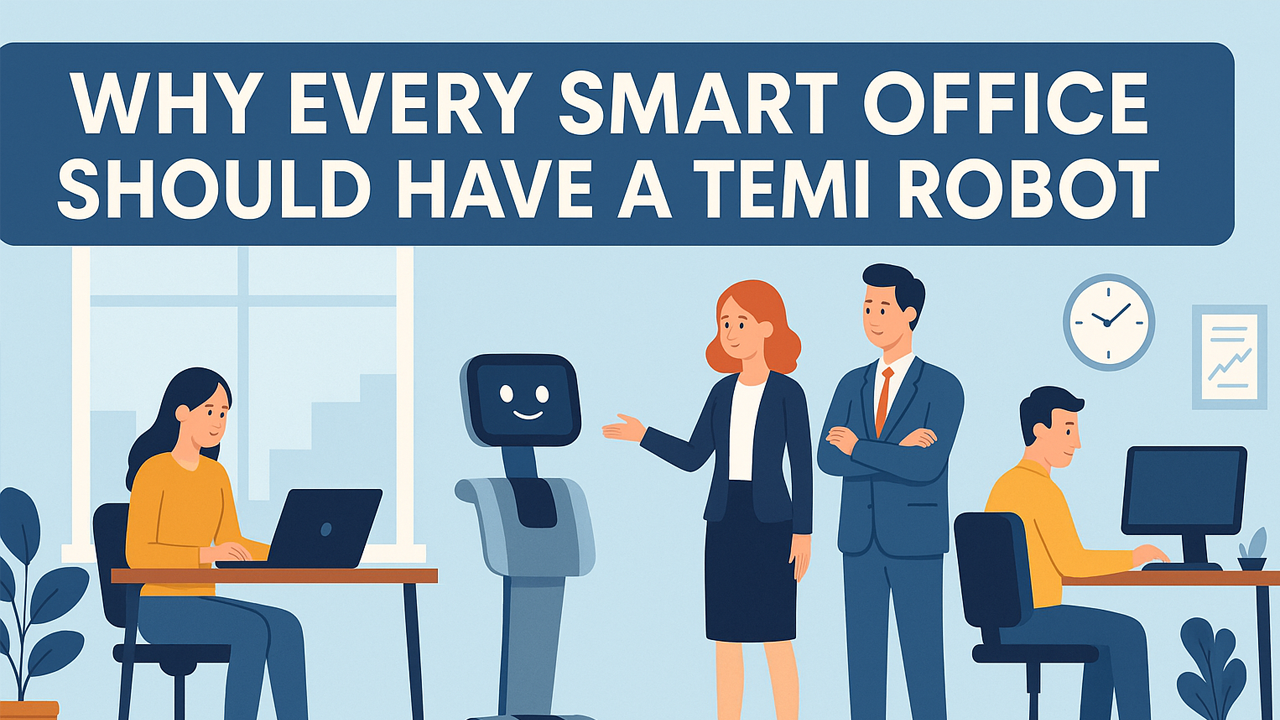 Why Every Smart Office Should Have a Temi Robot