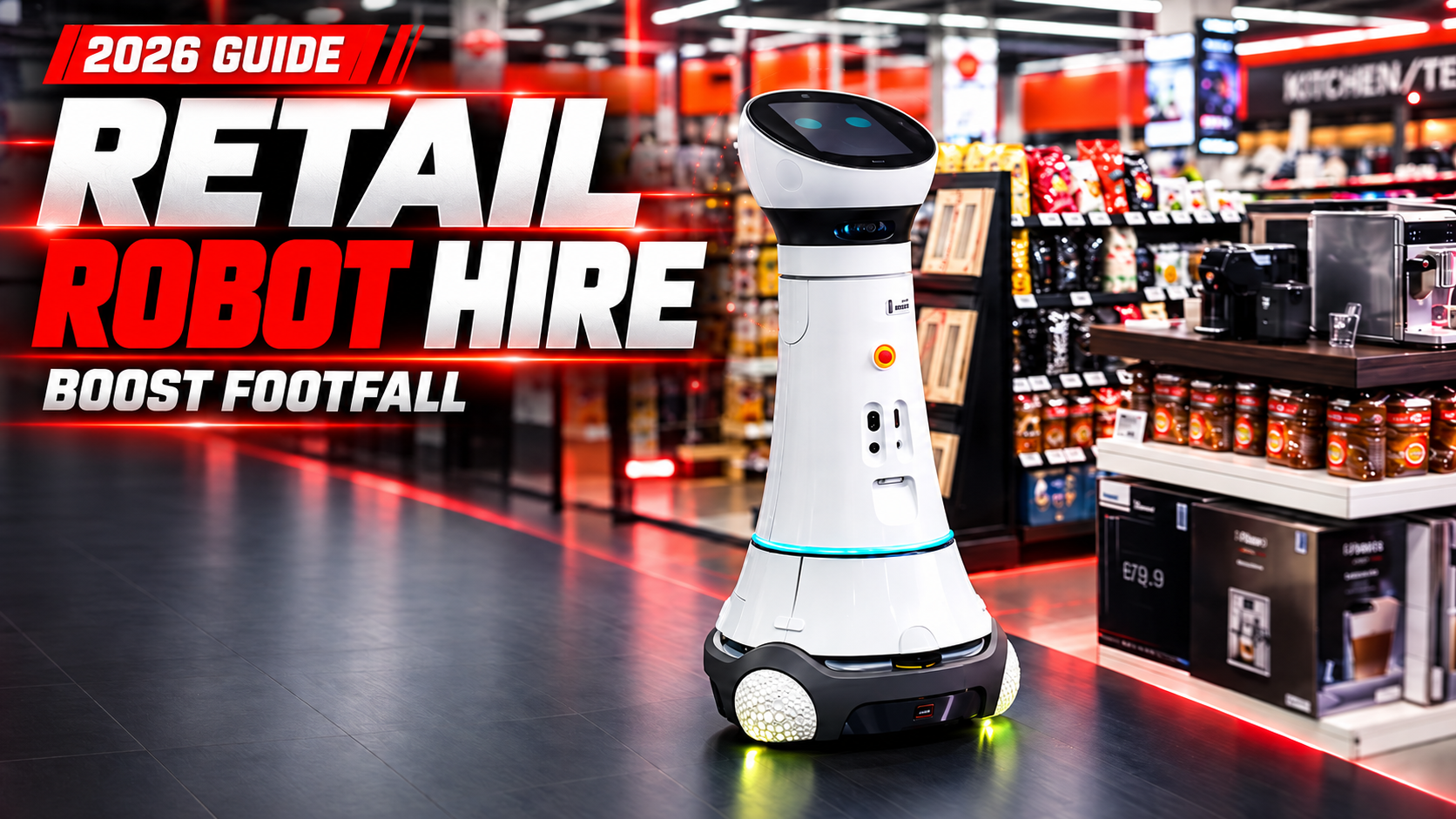 Robot Hire for Retail - Shopping Centres