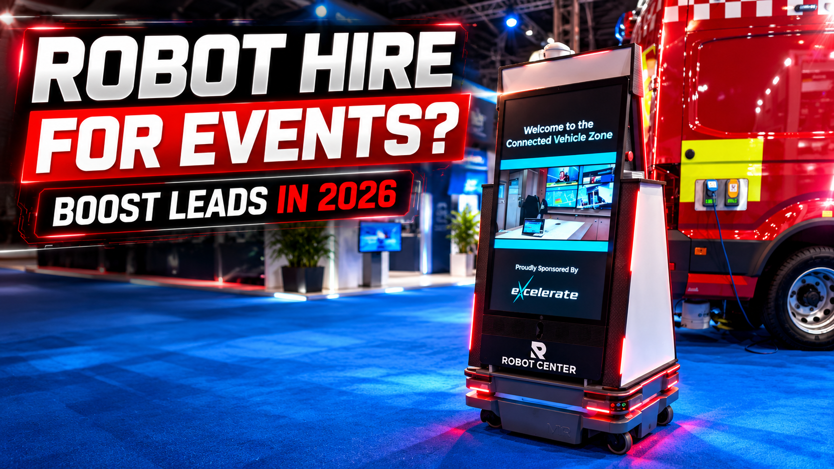 Robot Hire for Corporate Events & Conferences